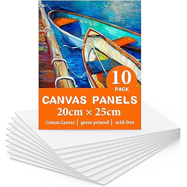 GENE4GLORY Canvasborden om te schilderen, 40 multipack 5 x 7 GENE4GLORY Canvasborden om te schilderen, 40 multipack 5 x 7