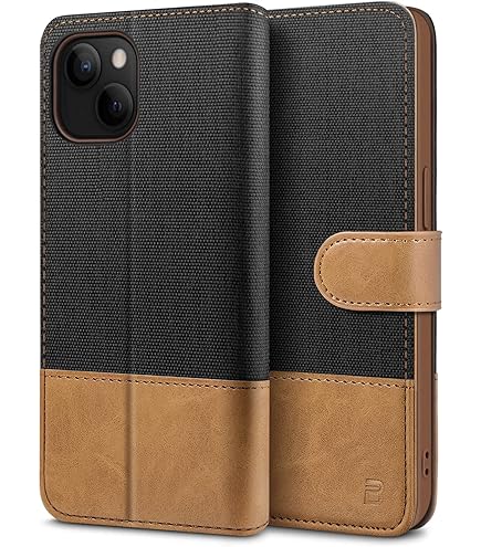 Housse Etui Portefeuille pour Doogee N40 Pro Porte Cartes en éco-Cuir avec Double clapet intérieur et Fermeture magnétique - Noir