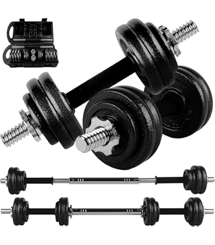 Pesa Rusa Set De Mancuernas Con Barra Set Mancuernas Set De