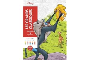 Coloriages mystères Disney - Les Grands classiques