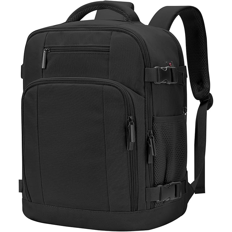 ECOHUB voor Ryanair Easyjet Handbagage, Laptop Rugzak, Waterdicht ReisRugzak, PET Gerecyclede OnderStoel Rugtas, Travel Backpack, CarryOn Handbagage, Cabin Rugzak Heren Dames 40x20x25 20L(Legergroen