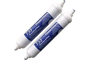 FINEST-FILTERS 2 filtros de agua para frigorífico compatibles con Samsung, Daewoo, LG, etc