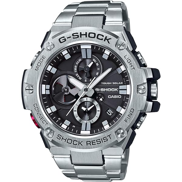 Casio Men's G-Shock G-Steel Tough Solar Multi-Band 6 Gst-W310-1Ajf