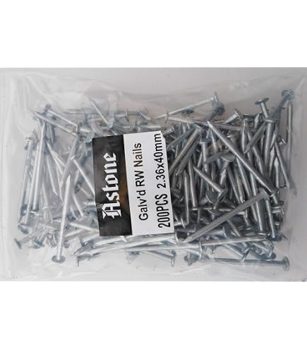 3/4 Inch (19mm) Concrete Nails For Hilti GX3, GX120, GX100 - 1000 Pack, Galvanized Flat Head - View #2
