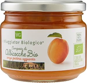 il Viaggiator Goloso Bio Composta di Albicocche Bio senza Pectina Aggiunta 270g
