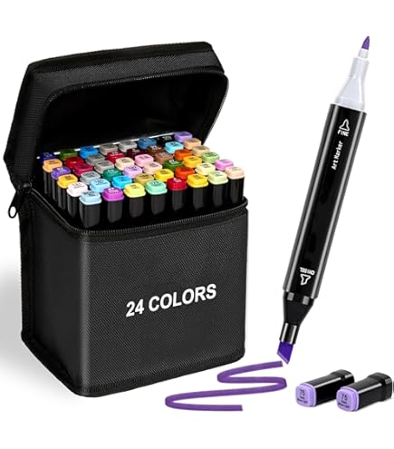 Double Outline Markers Marcadores Tomorotec Super Double Line,