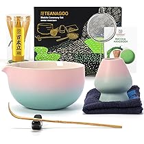 TEANAGOO Ensemble De 7 Fouets à Matcha Pour Cérémonie, Ensemble De