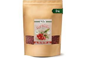 Biojoy BIO torkade gojibär, hela, osvavlade, 1 kg