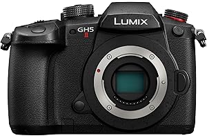 Panasonic Lumix DC-GH5M2E Fotocamera Mirrorless con Sensore MOS 4/3 20.3 MP, Doppio Stabilizzatore, C4K 60p, 4:2:2 10bit, Live Streaming Wireless, Ottimale per Video