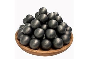 ALIEN PLAY 50 x 0,68 Aluminium-Kugeln, wiederverwendbar, massives 68-Kaliber-Selbstverteidigungsbälle, passend für Byrna SD und Umarex HDS HDR 68,7,3 g harte kinetische Projektile für Zielschießen und