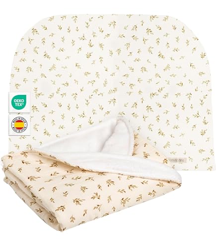 Arrullo Reversible Para Bebé PIELSA Baby Elaia - Tamaño 70x90 Cm, Acolchado, Hipoalergénico, Made In Spain