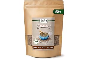 Biojoy EKO Hela kumminfrön, löst kumminte, 500 g | Från Egypten, perfekta för örtte eller som krydda, Carum carvi L.