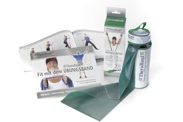 Thera-Band Elastique de gymnastique 2,5 m Avec pochette zippée