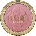 Milani Rose Powder Blush, Romantic Rose [01] 0.60 oz (Pack of 2)