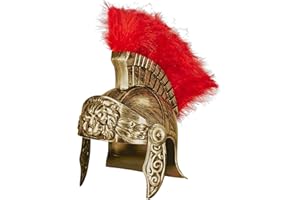W WIDMANN MILANO Party Fashion - Antyczny hełm rzymski, kapelusz żołnierski, nakrycie głowy gladiatora, hełm, akcesorium