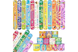 YYMYMGJ 60PCS Religious Christian Slap Bracelets Bible Verse Scripture Jesus Love You Wristbands Motivational Bracelets with Sayings Colored Spiritual Faith Hope Belief Christian Gifts