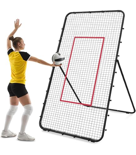 STIGA Kicker Rete Rimbalzante - Regolabile per Calcio, Pallavolo e Altri Sport - Resistente agli Agenti Atmosferici - Telaio in Acciaio - Portatile e Facile da Montare - 100 x 100 cm