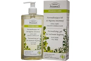 The Green Pharmacy Gel Higiene Intima a base de Corteza de Roble Arbol del Té y Acido Láctico - 300 ml