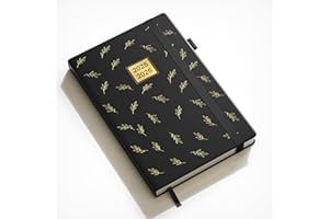 DeDe Bee Academic Diary 2025-2026 Week to View, A5 Mid Year Weekly Planner, 18Months Diary for Teacher, Students, Work& Home, July 2025 - December 2026 (Black)