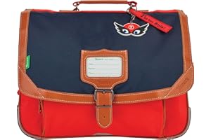 Cartable 38 cm Tann's Les Signatures Arthur Bleu / Rouge