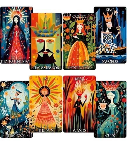 Cartes De Tarot De L'Aube Dorée - Deck Tarot Anglais 78 Cartes Avec Sac Velours - Édition Qualité Premium