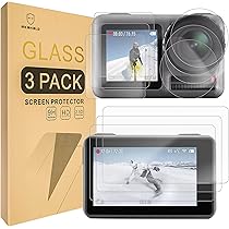 Pellicola Vetro Temperato Per DJI Osmo Action 4 - Protezione Schermo E Obiettivo, Durezza 9H