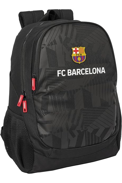 Sac à Dos Scolaire FC Barcelone Officiel - 3 Compartiments, 45x32x16 Cm, Collection Barça