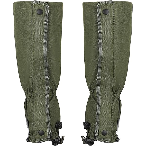 Bisley Canvas Gaiters In Green - Waterproof & Breathable Leg Protection For Outdoor Work Or Hunting 5 thumbnail image