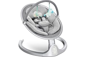 GENERISCH BabyBond Elektrische Babywippe ab Geburt bis 12 kg