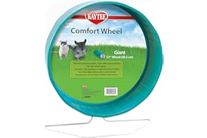Kaytee Rueda Superpet Comfort, Rueda de Ejercicio para hámsteres, jerbos y Otros roedores pequeños, 30,5 cm, Grande, Colores Surtidos