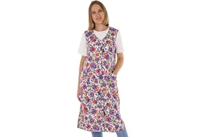 SCHUERZENFABRIK Grembiule da cucina in cotone colorato, senza maniche