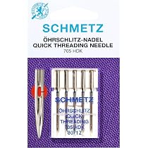 5 Aiguilles Machine à Coudre SCHMETZ Super Stretch - Pour Tissus Élastiques (75/11 & 90/14)