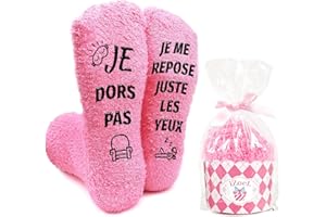 iZoeL Cadeau Femme Cadeau Homme 36-44 Chaussettes Homme Femme Cadeau Petite Amie Épouse Fille Chocolate Cadeau Fantaisie Gâteau Chaussette Si Tu Vois Ça, Apporte Moi Cadeau Maman Soeur Meilleure Amie