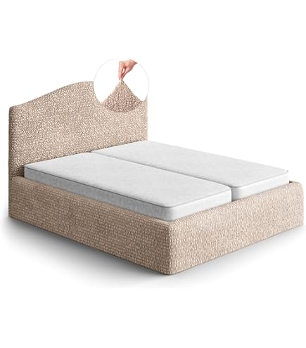 Copritestiera Letto Elastico - Viola | Lavabile | Antipolvere | Per Testiera Piatta O Arcuata - Foto 4