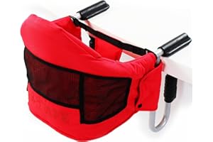 isafe Baby Fast Fit Booster Seat YummyLUV Warm Red Table Highchair