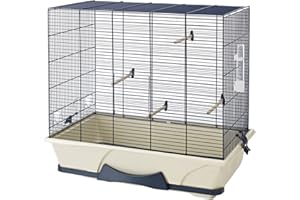 Savic 556600 Vogelheim Primo 50, 65 x 38 x 56 cm, blau/beige