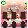 Air Wick Essential Mist Refill, 3 Ct, Vanilla and Pink Papaya, Essential Oils Diffuser, Air Freshener