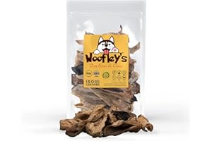 Woofley's we love you | Hairy Lamb Ears | Goat Ears | Natural Dog Treat Chews | 500 gr/Pack