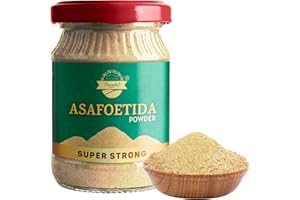 Danodia Foods Organic Best Of India's Asafoetida Powder 50gm (Hing, Asafetida Ground) | Non-GMO and Gluten Free | Indian Seasoning | Adds Strong Aroma and Flavor | 1.8 oz