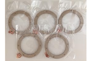 RNR SPARES Oil Change Gaskets Set x 5 Trade Pack Suitable Classic AirCooled Beetle and T2 Camper Vans