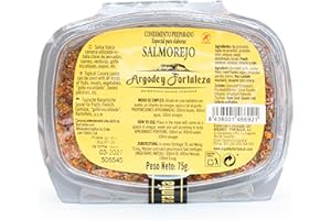 Argodey Fortaleza Sazonador Salmorejo 75g | Mezcla de Especias Tradicional para Carnes, Pescados, Verduras y Guisos | Ideal para Potenciar el Sabor de tus Platos | Perfecto con Aceite y Vinagre