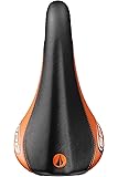 SDGBel Air RL Saddle Ti Alloy 7 x 7 mm, Black/Orange