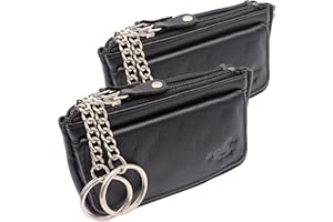 Safekeepers Schlüsseletui - Schlüsselmappe - Schlüsseltasche - schlüsselmäppchen - Schlüsseletui Leder- Herren- Damen leder