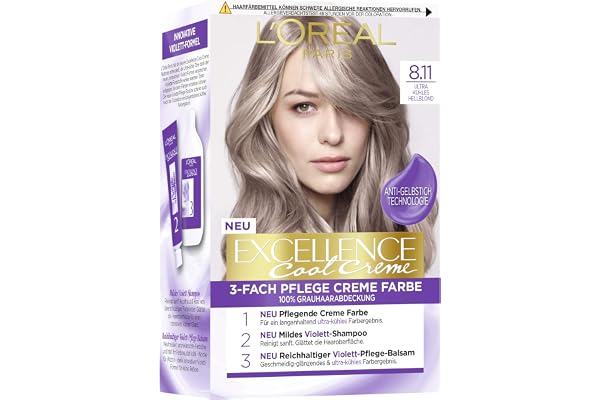 Excellence Cool Creme 8.11 Ultrakall ljusblond