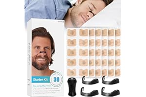 IXYHKB New & Improved Magnetic Nasal Strips Starter Pack Black | Magnetic Nasal Strips Anti-Snoring Nasal Strips 30 Day Supply | Magnetic Anti-Snoring Sleep Nasal Strips for Men and Women