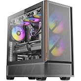Antec P30 ARGB, 3 PWM ARGB ve 2 PWM Ters Fan Dahil, Ahşap Vurgulu Metal Mesh &Ouml;n Panel, 360mm &Uuml;st Radyat&ouml;r Desteği, Type-C 3.2