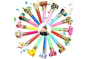 YUGUOLAN 20 Stück Tröten Kindergeburtstag, Tröte Fasching, Partytröten Kinder, Tröten Party, Krachmacher, Tröten Für Kinderspielzeug, Für Geburtstagsfeier, Kinder Party, Bankett, Graduierung
