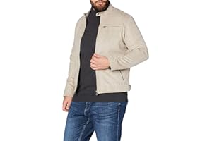 JACK & JONES Men's Faux Leather Jacket