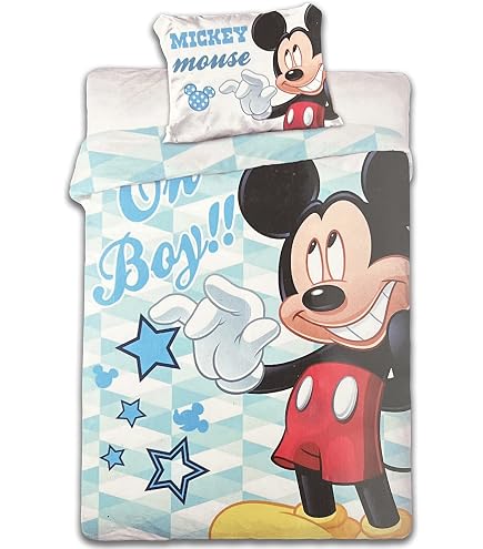 Biancheria da letto Bambi a righe baby 100x135, 40x60 cm