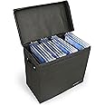 CASEMATIX Graded Comic Book Storage Case Fits up to 28 CGC Graded Comics, Lightweight Comic Book Bin with Three Removable Comic Book Box Partitions